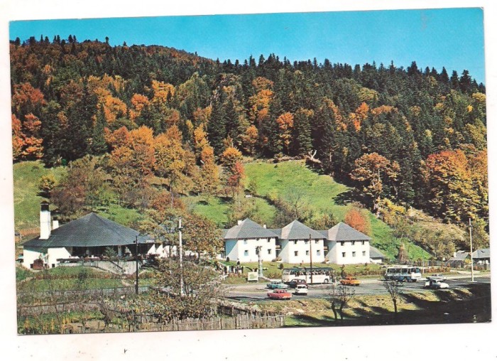 carte postala(ilustrata)-HANUL AGAPIA-