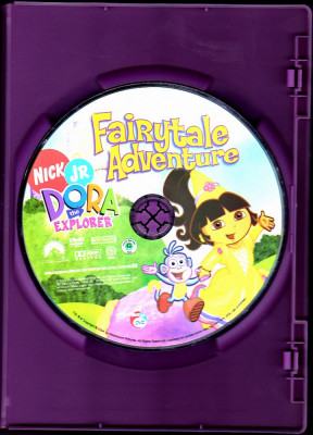 DVD original SUA, Dora the explorer, Fairytale adventure, in engleza foto