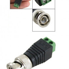 BALUN ADAPTOR BNC UTP PENTRU CAMERE VIDEO SISTEM DE SUPRAVEGHERE