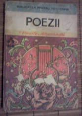 Vasile Alecsandri - POEZII / 1985 NR 83 foto