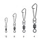 Set 10 agrafe &quot;single lock&quot; cu vartej DE FORTA