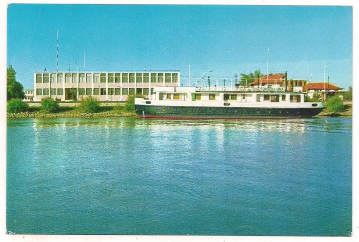 carte postala(ilustrata)-DELTA DUNARII-Vedere din Maliuc
