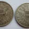 lot doua monede ARGINT 1 schilling Austria 1925 si 1926 LUCIU DE BATERE