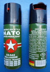 SPRAY AUTOAPARARE NATO 60 ml (sprai iritant lacrimogen) foto