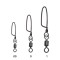 Set 10 agrafe &quot;arc&quot; cu vartej #A