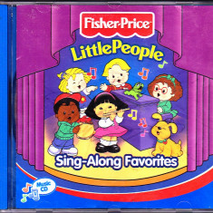 CD original SUA cu cantece americane pentru copii, de la Fisher-Price