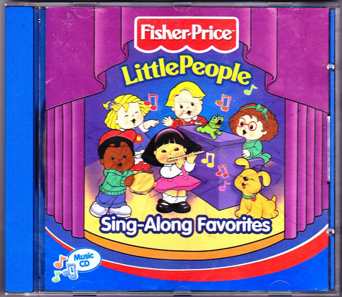 CD original SUA cu cantece americane pentru copii, de la Fisher-Price