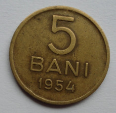 5 bani 1954 - 1 - foto