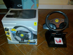 THRUSTMASTER-volan si pedale Ferrari GT 2-in-1 Rumble force compatibil cu PC si PlayStation foto