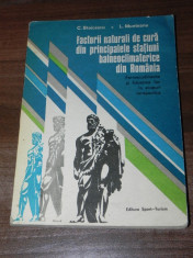 C STOICESCU, L MUNTEANU - FACTORII NATURALI DE CURA DIN PRINCIPALELE STAIUNI BALNEOCLIMATICE DIN ROMANIA. FARMACODINAMICA SI FOLOSIREA LOR foto