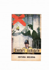 EDGAR WALLACE -CONTURI LICHIDATE foto