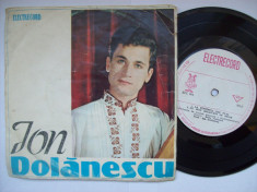 Disc vinil ( vinyl , pick-up ) ION DOLANESCU ( format mic EPC 904 ) foto
