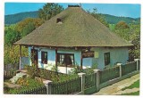 Carte postala(ilustrata)-VRANCEA-Casa memoriala Mos Ion Roata din Campuri, Necirculata, Printata