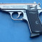 PISTOL BRICHETA WALTHER METALIC (replica scara 1:1 a unui pistol WALTHER PPK de 7.65 mm)