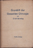 ERICH SONNTAG - GRUNDRIB DER GESAMTEN CHIRURGIE 1943