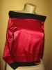 Bluza rosie lucioasa, S, Maneca lunga, Rosu