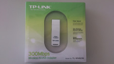 TP-LINK PLACA RETEA WIRELESS USB 300 MBPS TL-WN821N foto