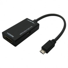 Adaptor micro USB MHL la HDMI foto