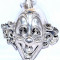 Ornament , miniatura argint 925 - Clovn2