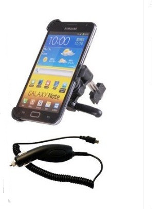 suport auto pt grila ventilatie + incarcator SAMSUNG GALAXY NOTE 2