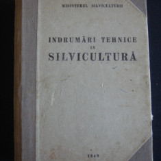 Indrumari tehnice in silvicultura. Ministerul Silviculturii (1949)