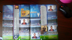 ALBUM UEFA CHAMPIONS LEAGUE 2012-2013 COMPLETAT CU 203 STICKERE foto