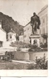 CPI (B2195) BAILE HERCULANE. STATUIA LUI HERCULE SI DOMUL, COMBINATUL POLIGRAFIC CASA SCANTEII, CIRCULATA 10.5.59, STAMPILE, TIMBRU, RPR, Fotografie