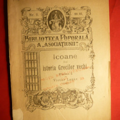 Victor Lazar - Icoane- din Istoria Gracilor Vechi - partea I - Ed. 1904