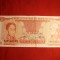 Bancnota 5 Bolivari 1989 Venezuela , cal.Buna