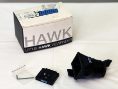 VIEW FINDER LETUS 35 HAWK ALUMINIU cu QUICK RELEASE PLATE PENTRU CANON 60D, 550D, 600D foto