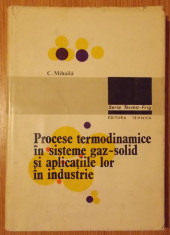 Procese termodinamice in sisteme gaz-solid si aplicatiile lor foto