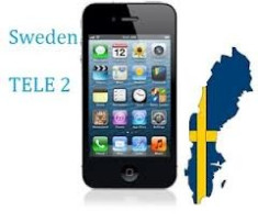 Decodare oficiala iPhone 3g 3gs 4 4s permanenta TELE2 Sweden Suedia FACTORY UNLOCK foto