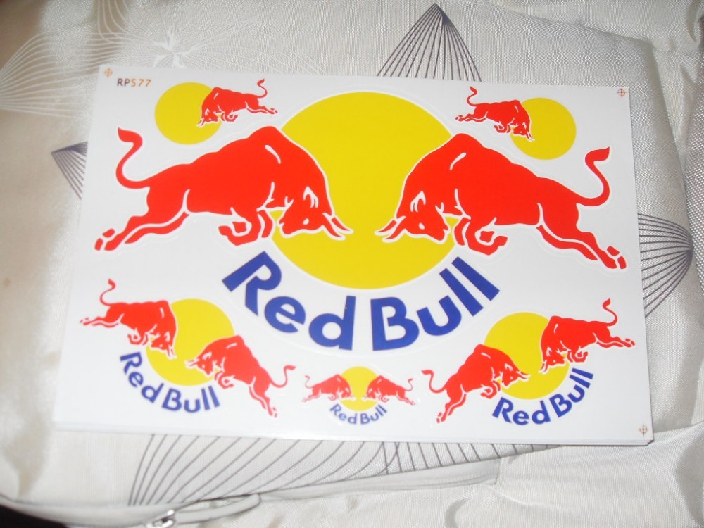 Red bull stickere super design arhiva