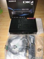 Decodor full hd humax digi+c hd2 rcs- rds foto
