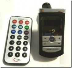 Modulator FM cu Telecomanda 4 in 1 MP3 foto