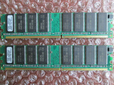 Memorii RAM - kit: 2 x DDR 400MHz PC3200 High Density foto