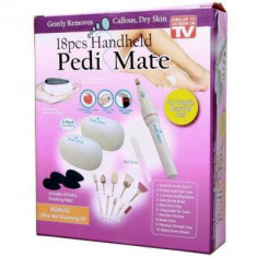 SET COMPLET pentru MANICHIURA - PEDICHIURA - Pedi Mate - 18 PIESE foto