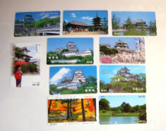 Set 10 cartele Japonia - PAGODE - 2+1 gratis toate licitatiile - RBK2278 foto