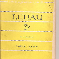 (C3269) LENAU - VERSURI ALESE, EDITURA TINERETULUI, 1957, IN ROMANESTE DE LAZAR ILIESCU