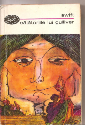 (C3260) CALATORIILE LUI GULIVER DE SWIFT, EDITURA PENTRU LITERATURA BUCURESTI, 1967, TRADUCERE DEE D. LEVITCHI, PREFATA DE VERA CALIN foto