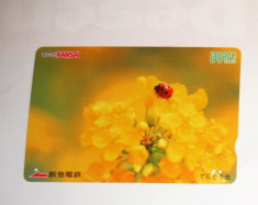 Cartela / Card Japonia - ARTA, FLORA, FLORI - 2+1 gratis toate licitatiile - RBK2390 foto