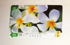 Cartela / Card Japonia - ARTA, FLORA, FLORI - 2+1 gratis toate licitatiile - RBK2387 foto