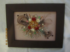 Quilling Tablou foto