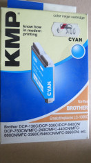 B10 Cartus Imprimanta Brother LC-1000C cyan compatibil foto