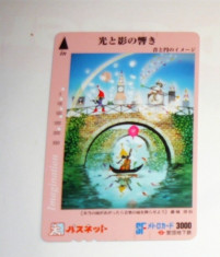 Cartela / Card Japonia - ARTA, FANTASTIC - 2+1 gratis toate licitatiile - RBK2381 foto