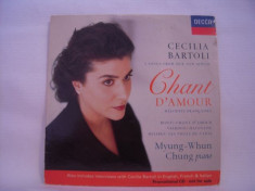 Vand cd Cecilia Bartoli - Chant D&amp;quot;Amour, original foto