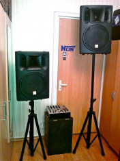 Inchiriez boxe profesionale Inchiriez sistem audio profesional 800 W RMS foto