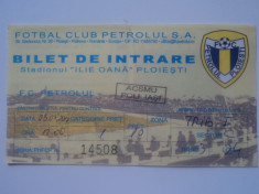 Bilet meci fotbal PETROLUL Ploiesti - ACSMU POLI Iasi 23.04.2011 foto