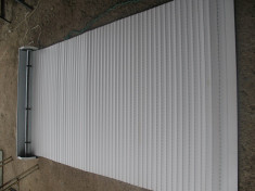 Usa PVC electrica retractabila (Jaluzea electrica retractabila din PVC) foto