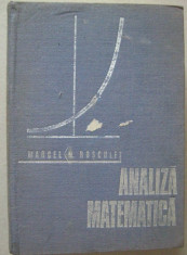 Marcel Rosculet - Analiza matematica foto